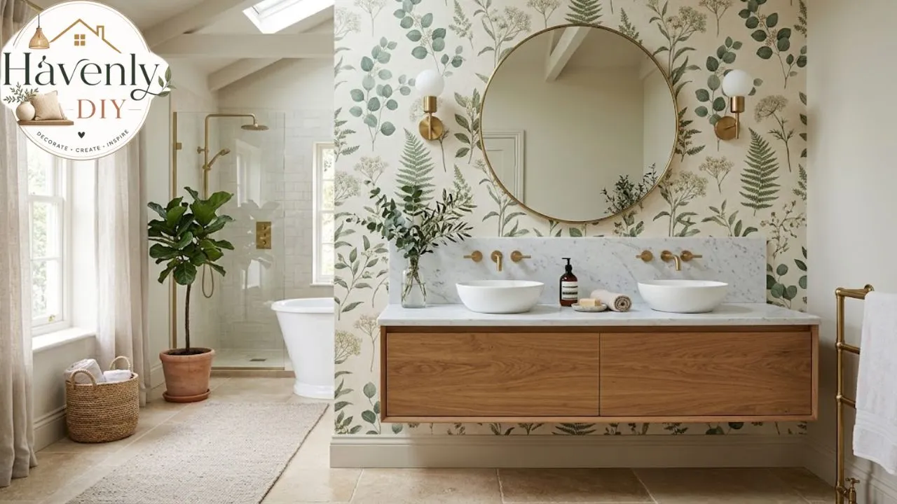 Bathroom Wallpaper: Best Types, Ideas & How to Use It