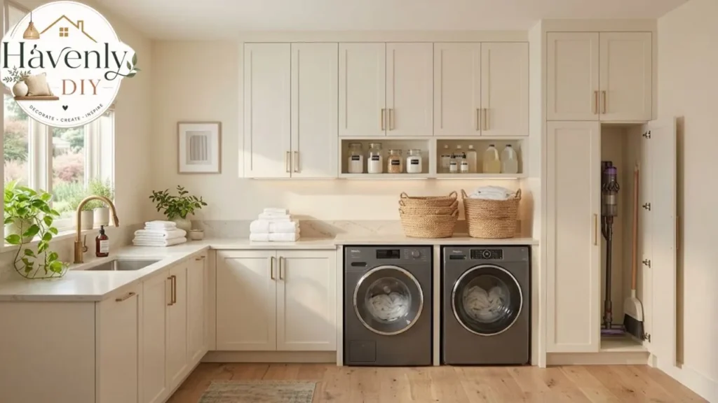 Laundry Room Cabinets: Smart Layouts, Sizes & Storage Ideas