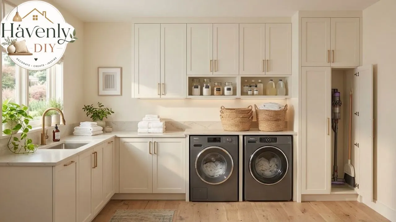 Laundry Room Cabinets: Smart Layouts, Sizes & Storage Ideas